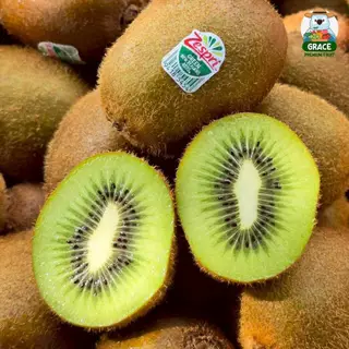 กีวี่ นิวซีแลนด์ สีเขียว/สีทอง แบรนด์ Zespri พรีเมี่ยม