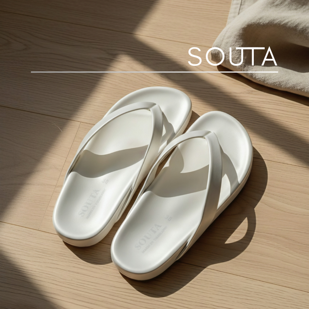 Souta Shoes รุ่น Ease Collection  สี Cotton Candy +1ไซส์ ขนาดไซส์ 35-45 รูปที่ 4