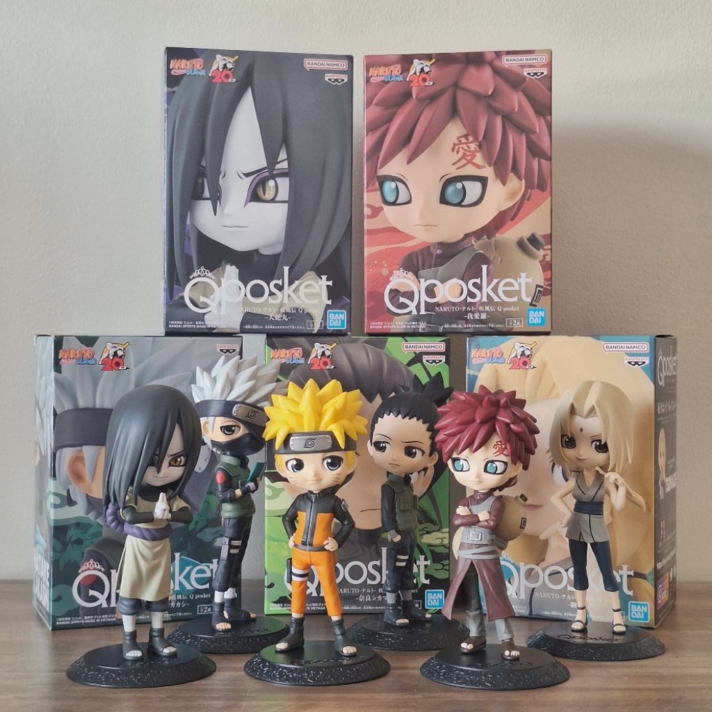 🧡ส่งต่อของสะสม🧡 โมเดล Qposket นารูโตะ Naruto Shippuden ของแท้ มี/ไม่มีกล่อง มีตำหนิดูได้ในรายละเอียด
