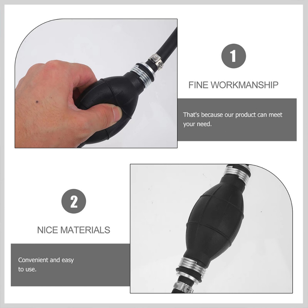 ขนาด6/8/10/12MM ปั๊มมือ อลูมิเนียม สายดูดน้ำมัน ทนต่อดีเซลและน้ำมัน สำหรับเรือ รถยนต์ - รูปที่ 6