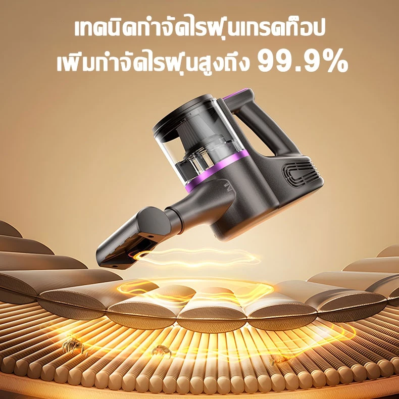 【รับประกัน 5 ปี】elago เครื่องดูดฝุ่น 4in1 ถังเก็บน้ำที่ถอดออกได้ กรองสามชั้น HEPA เครื่องดูดฝุ่นไร้สาย vacuum cleaner thumbnail 5