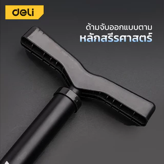 Deli ที่สูบลม ที่สูบลมจักรยาน กระบอกสูบลม พกพาง่าย เติมลมจักรยาน รถมอเตอร์ไซค์ ไม่เด้งกลับ สูบลม Air Pump