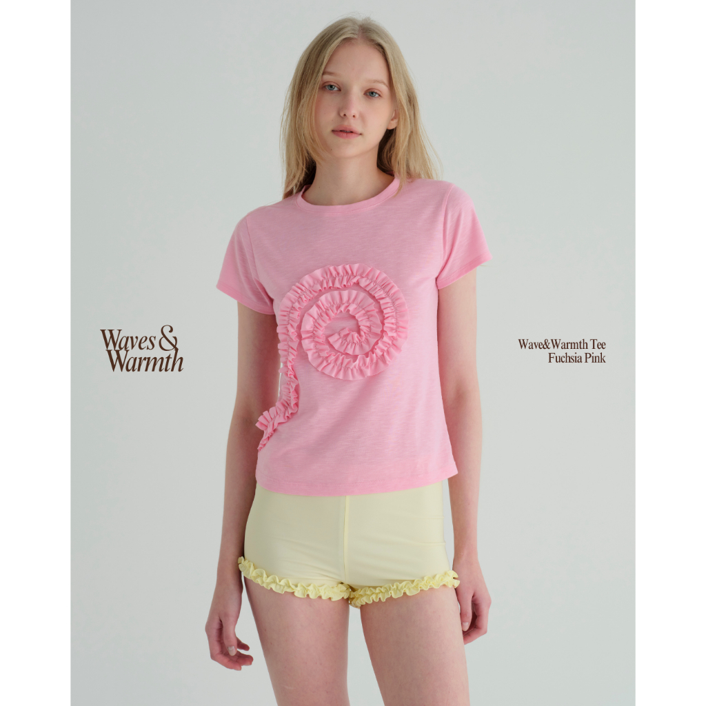 when.we.summer -  Waves&Warmth Tee (-เฉพาะเสื้อ-) *พร้อมส่ง* - รูปที่ 4