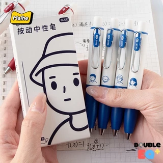 TacoTaco ปากกาลูกลื่น เซ็ต 4 แท่ง ปากกามินิมอล เขียนลื่น คุณภาพพรีเมียม Premium Ball point pen