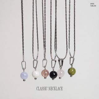 ares.nature - สร้อยคอ หินแท้ รุ่น Classic สร้อยสายมู เลือกหิ…