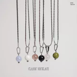 ares.nature - สร้อยคอ หินแท้ รุ่น Classic สร้อยสายมู เลือกหินเองได้