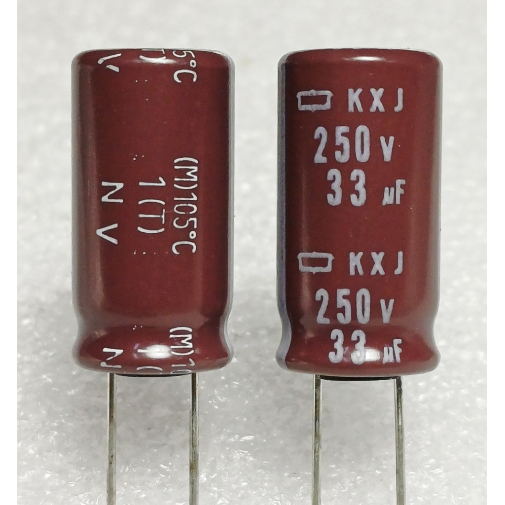 Nippon Chemi-con KXJ 47uf 250v capacitor ตัวเก็บประจุ คาปาซิเตอร์