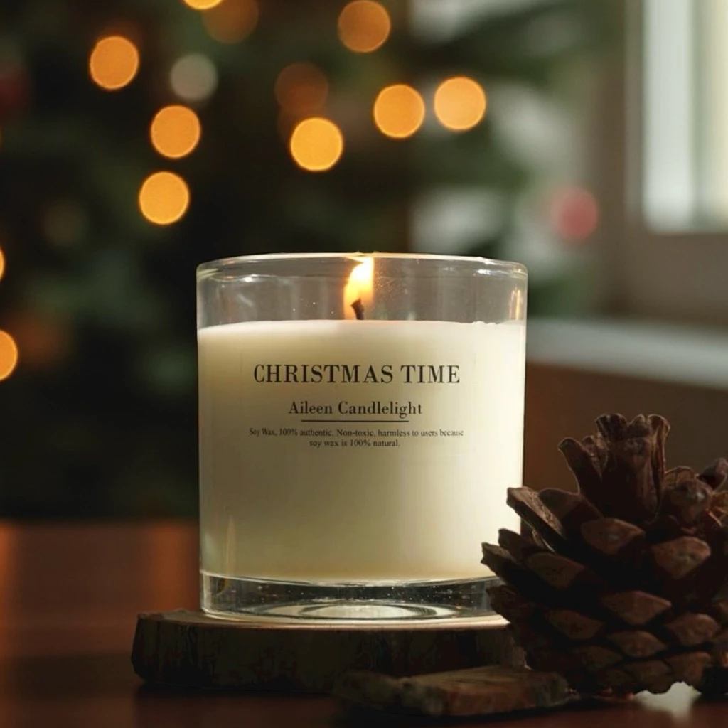 Scented candles, 100% organic soy wax เทียนหอมผลิตจากไขถั่วเหลืองออแกนิก 100% กลิ่นแนวธรรมชาติ