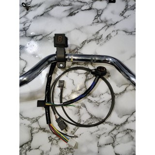 ชุดหน้าจอไฟบอกเกียร์ MSX จอขนาดเล็ก ไฟสถานะขึ้น 1,0,2,3,4