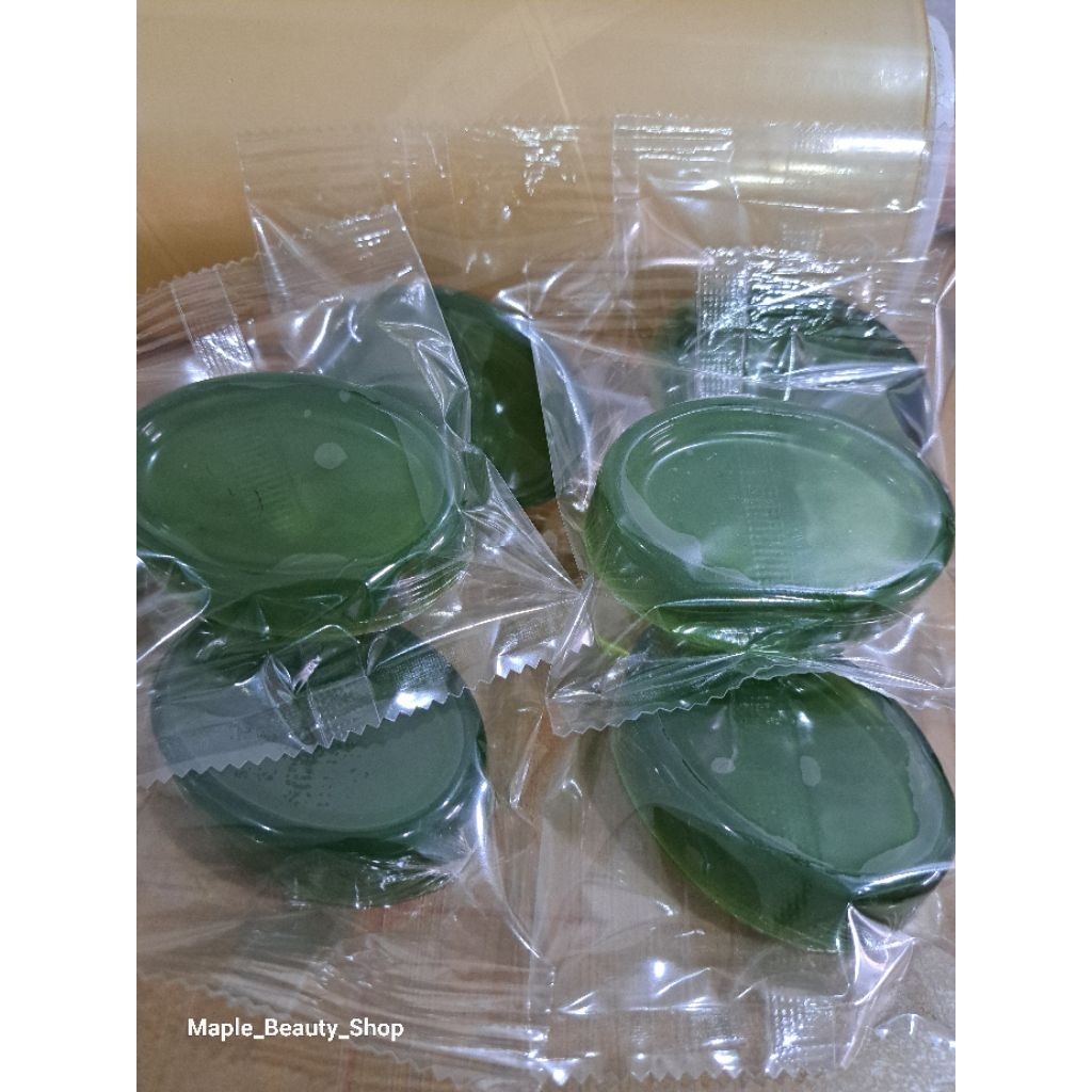 สบู่ลดสิว ว่านหาง ใบบัวบก