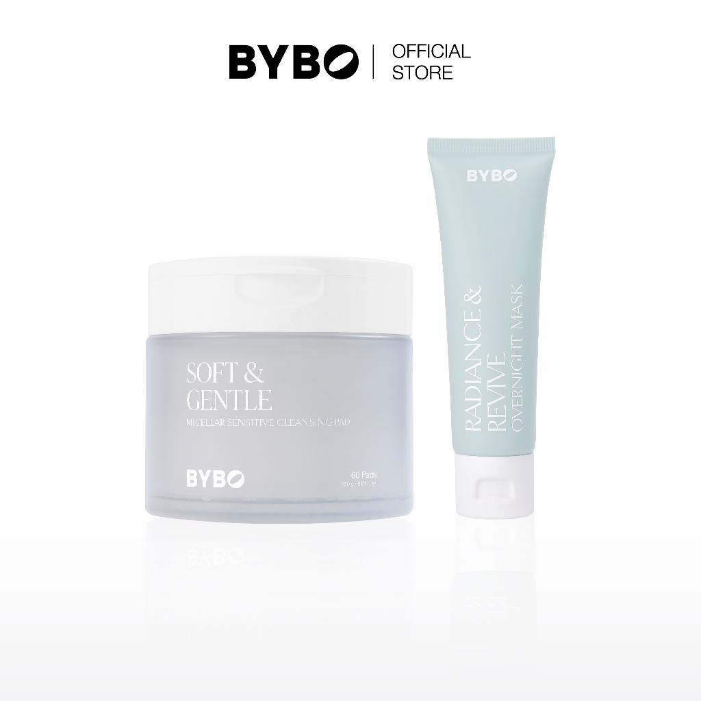 BYBO PM PERFECTION DUO (MICELLAR CLEANSING PAD + OVERNIGHT MASK)