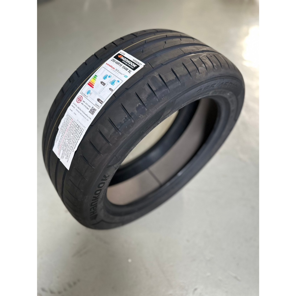 Hankook 255/45R19 S1 EVO3 (K127E) ปี 25 Tesla Model Y ยางรถยนต์ 1 เส้น