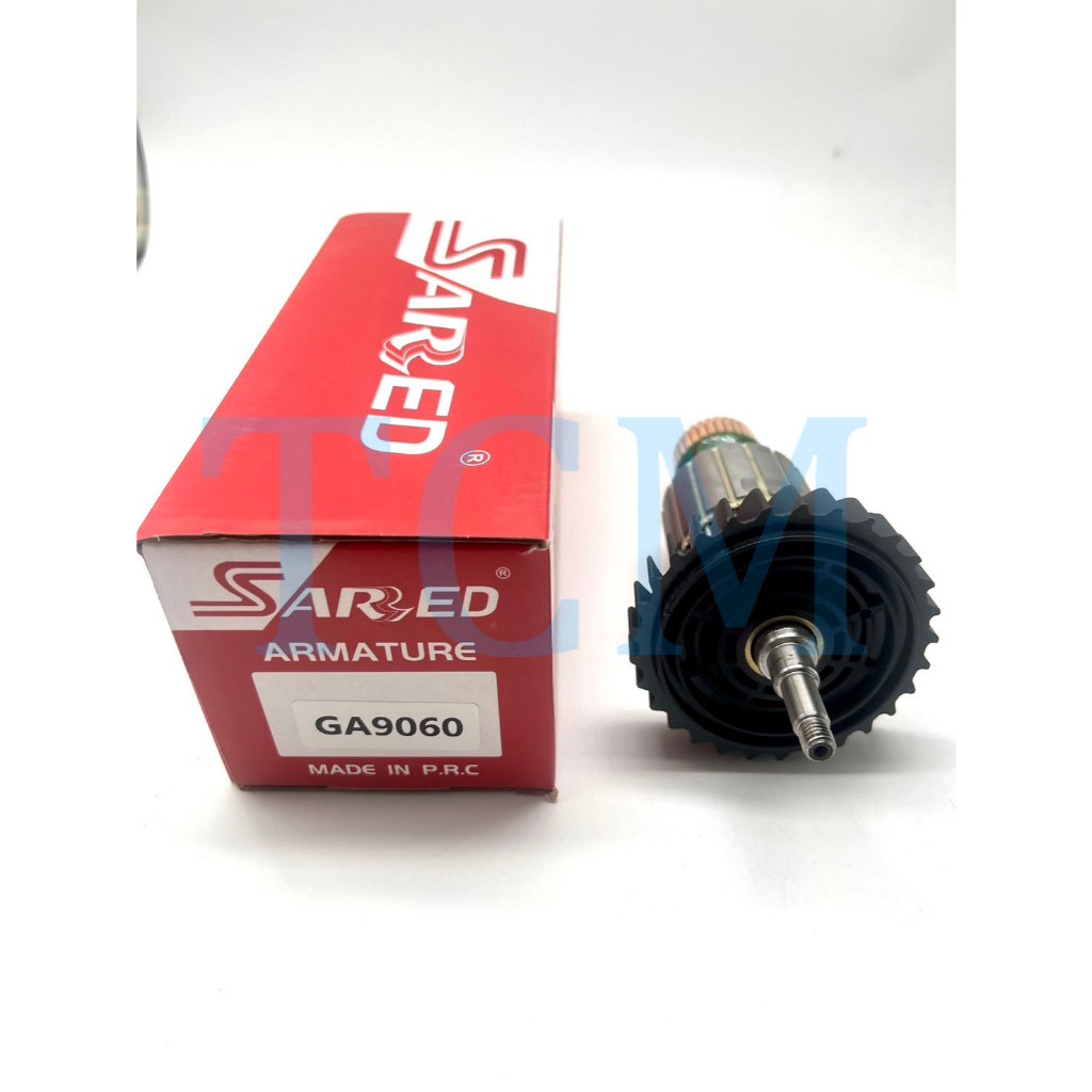 ทุ่น Armature GA7060 / GA9060 หินเจียร 7 นิ้ว Makita : SARED / น้ำตาล