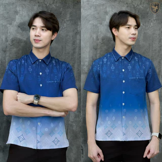 MAWIN เสื้อเชิ๊ตลายไทย กัญญารัก ใส่ได้ทั้ง ผู้ชาย และ ผู้หญิง
