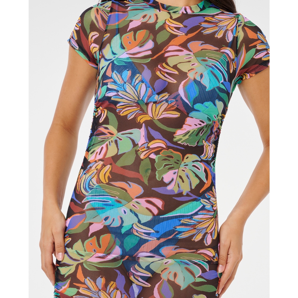 RIPCURL เสื้อครอปซีทรู 0TKWSW SUNSET LUAU CROP TEE 2025-S2 — صورة 2
