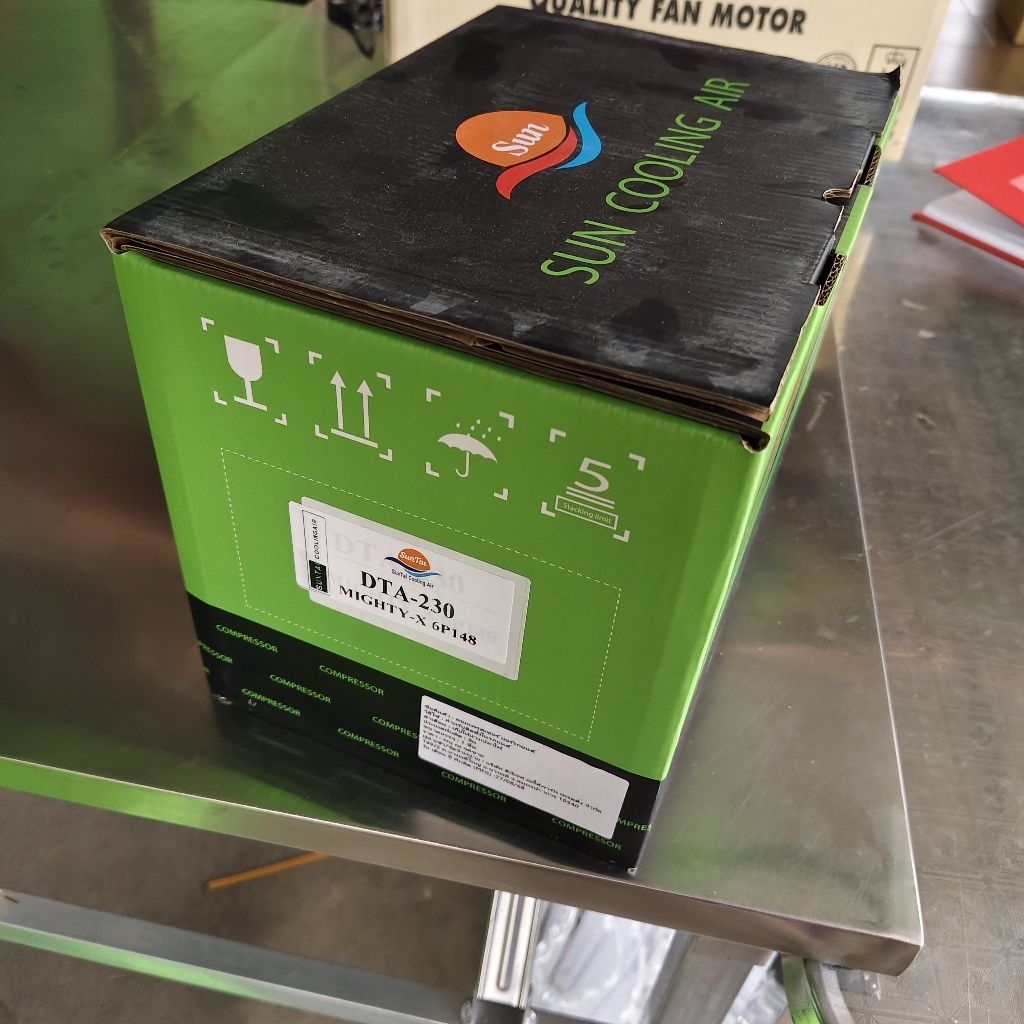 คอมแอร์ โตโยต้า ไมตี้ R134 6P148 ใหม่  DTA-230 toyota mighty น้ำยาใหม่