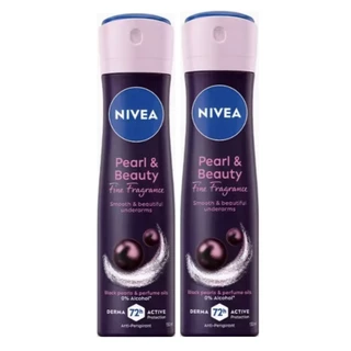 Nivea spray (แพ็คคู่ 2 ขวด) นีเวียสเปรย์ ระงับกลิ่นกาย 150มล. X 2ขวด แท้ 100%