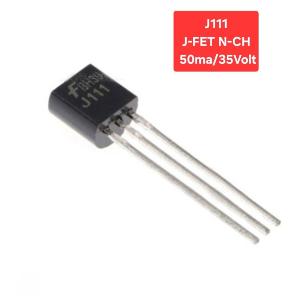 J111 J-FET N-CH 50ma/35Volt