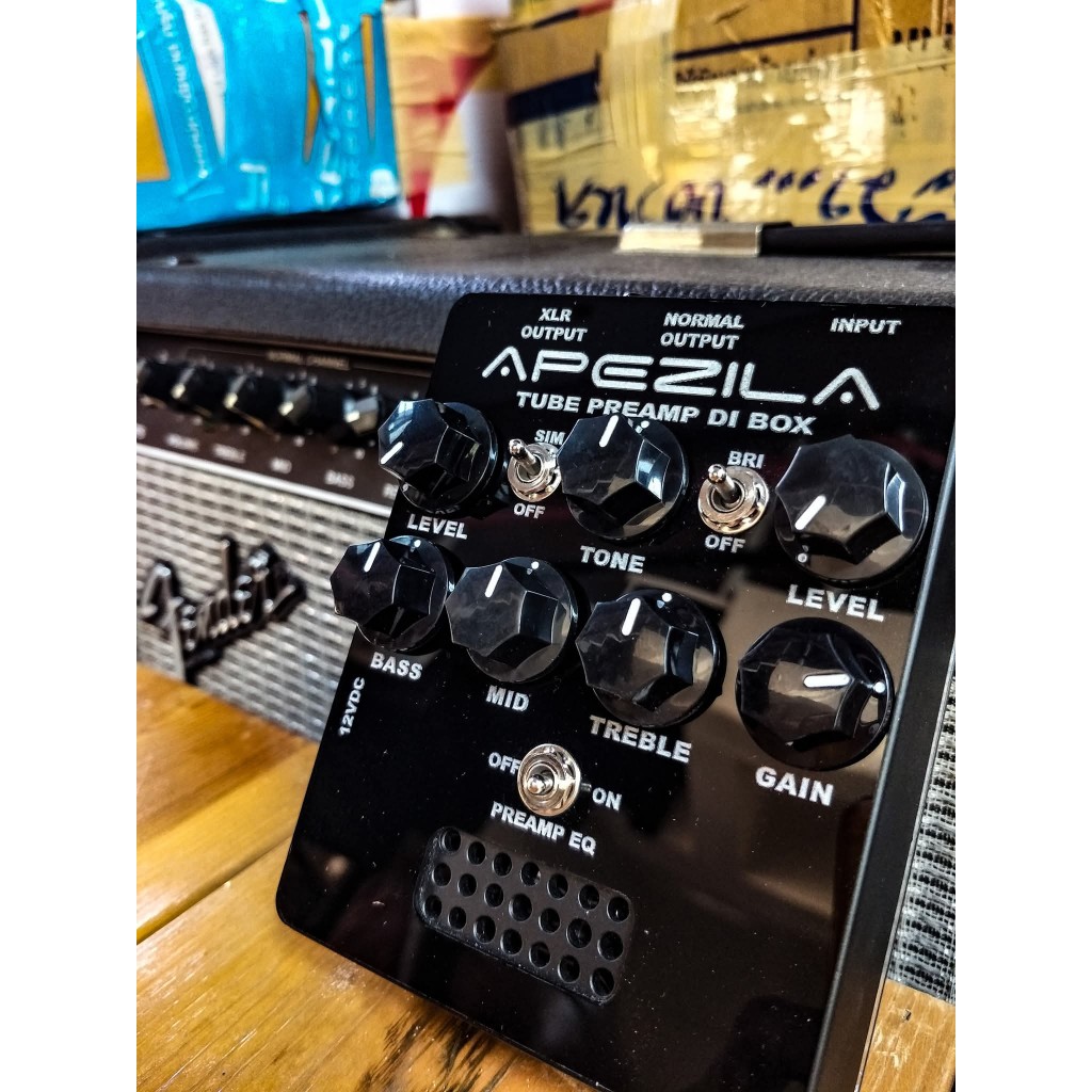 Apezila - tube preamp DI box & cabsim (Pre Order)