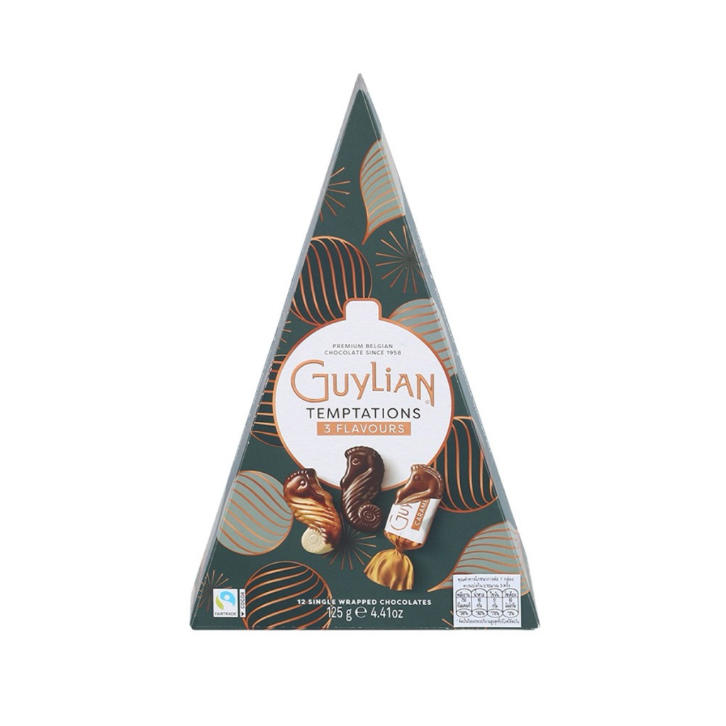 Guylian Temptations Mix Trees 125g/Guylian Temptations Mix Jewel Box 175g/Temptation The Original 11