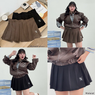 /WP/ กระโปรงเทนนิสงานปัก มีไซส์เอว32-46 จีบทวิสรอบตัว ซับในก…