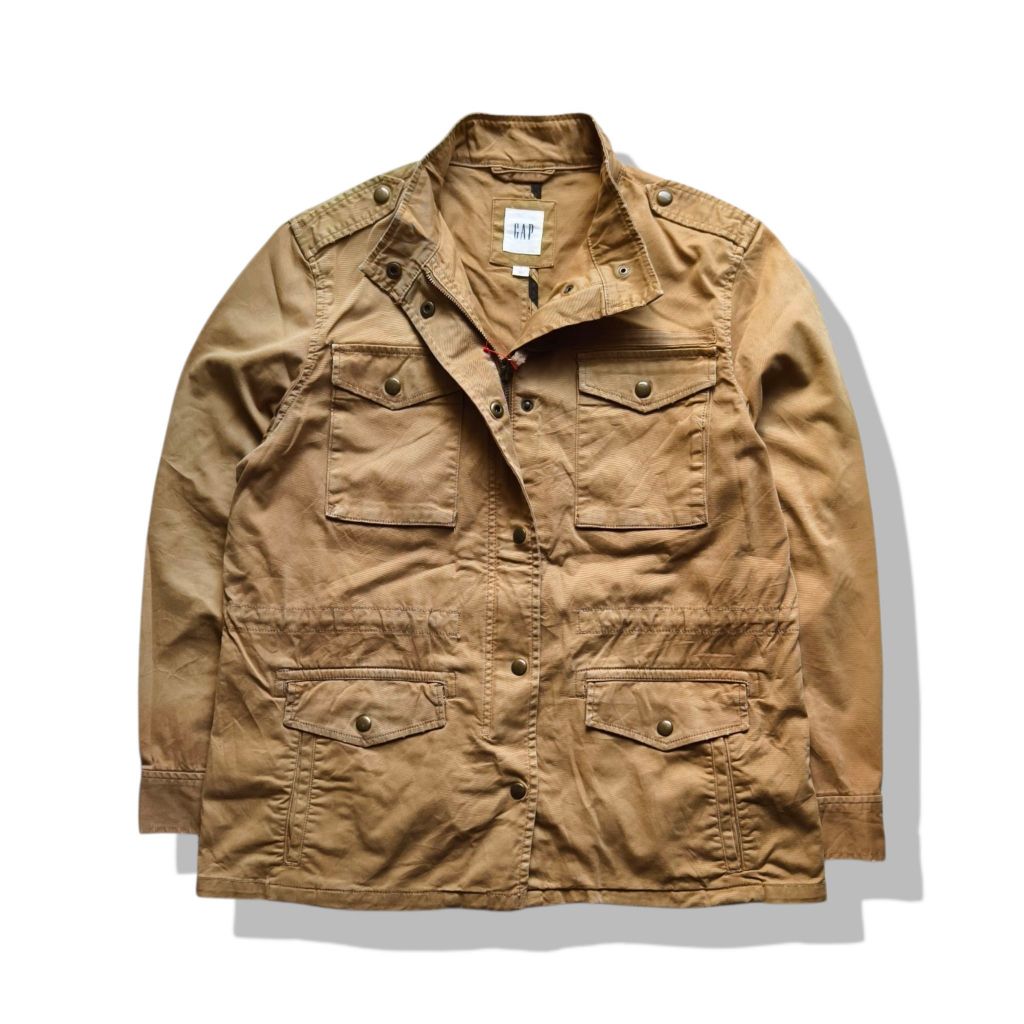 Gap Brown M-65 Military Field Jacket รอบอก 43”