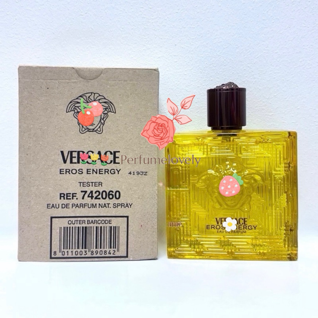 กล่องเทสเตอร์Versace Eros Energy parfum 100ml