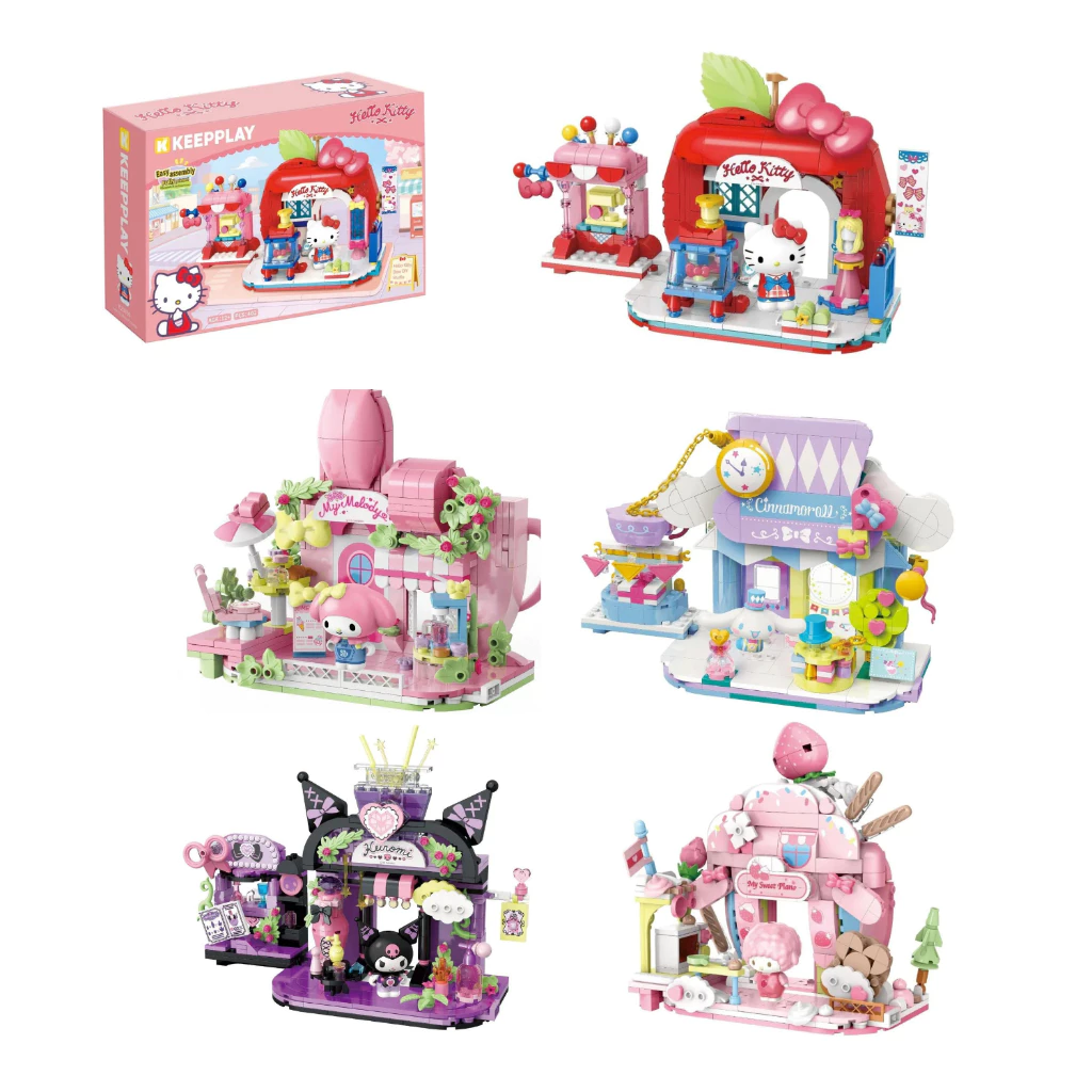 Keeppley (คีปเพลย์) บริคตัวต่อ Dreamy Melody Village หมู่บ้านแห่งเมโลดี้ในฝัน รหัส QMSRK2089