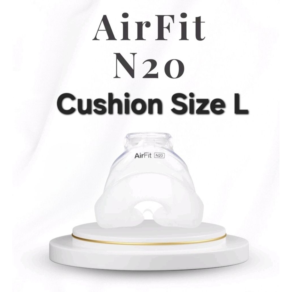 Resmed Airfit N20 Cushion Size L / อะไหล่หมอนครอบจมูก เรสเมด N20 ขนาด L