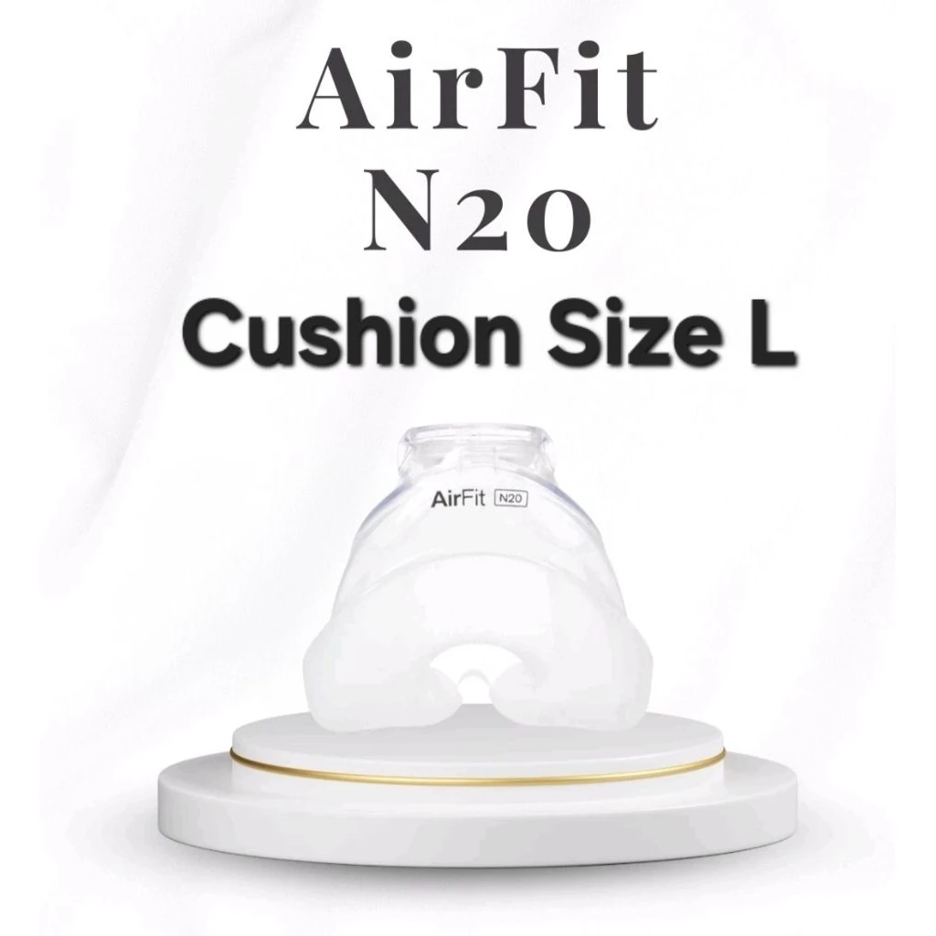Resmed Airfit N20 Cushion Size L / อะไหล่หมอนครอบจมูก เรสเมด N20 ขนาด L