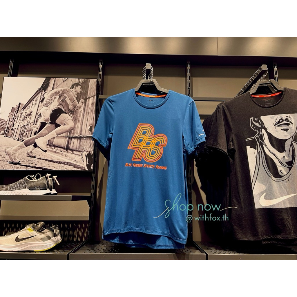 มั่นใจป้ายไทยครบ เสื้อวิ่งสุดเท่N i k e  Running Energy Rise 365 มาพร้อมแถบสะท้อนแสง