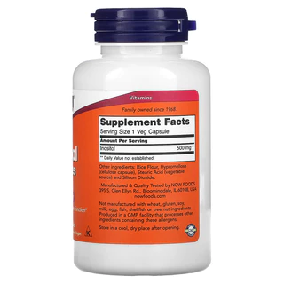 Now foods, Myo Inositol, 500 mg, 100 Veg Capsules