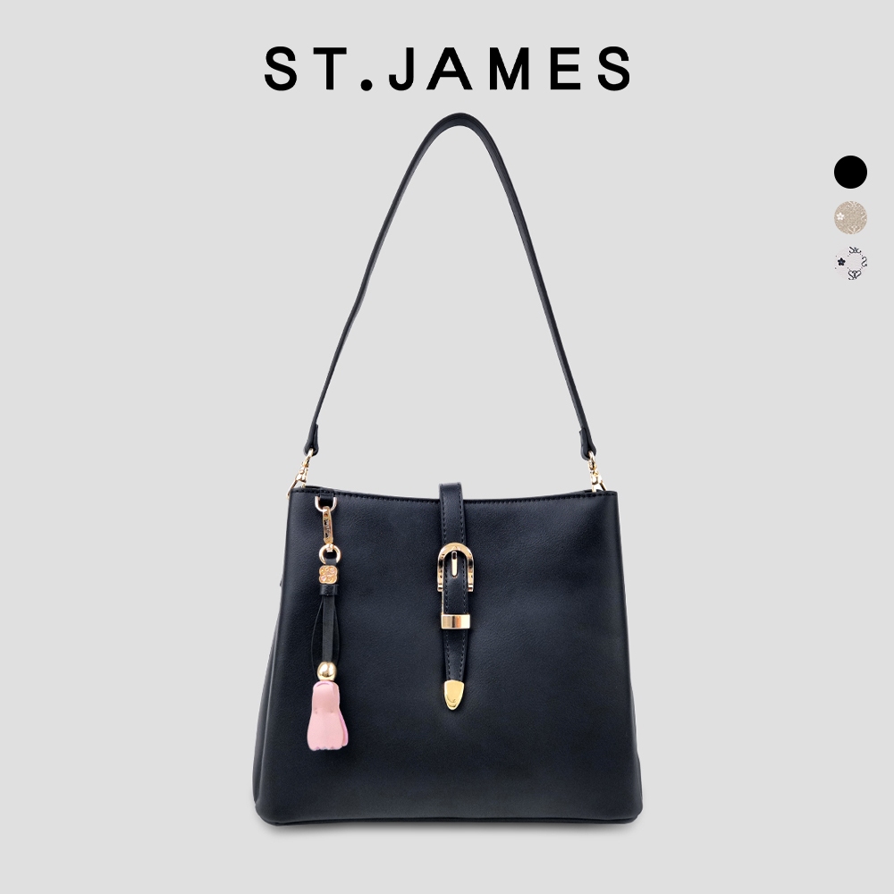ST.JAMES กระเป๋าสะพายข้าง/กระเป๋าหนัง PU/PVC รุ่น KIND (มี 3 สี) | กระเป๋าแฟชั่น ผู้หญิง