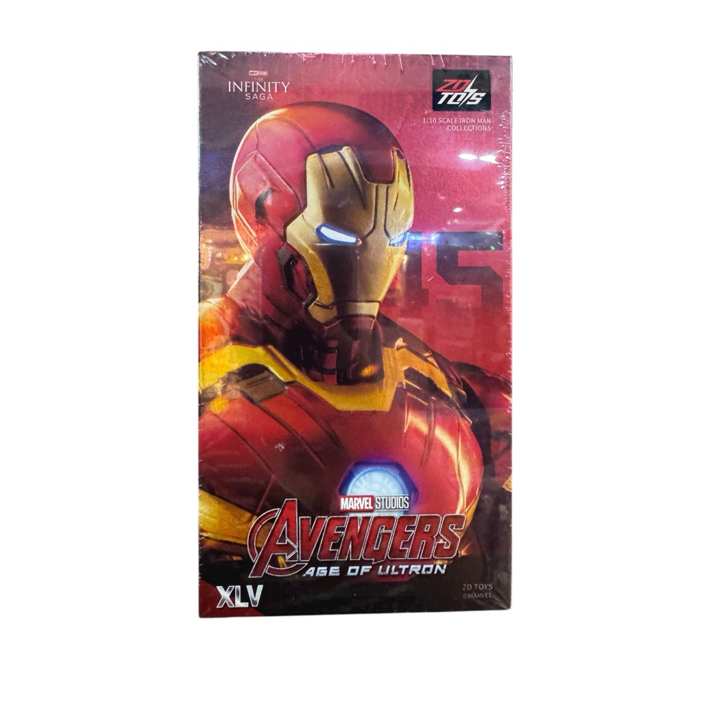 IRON MAN MK 45 ZD TOYS 1/10 Action Figure 18 cm