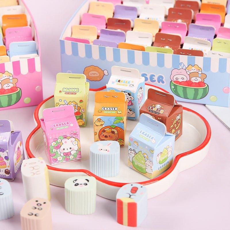 🪀พร้อมส่ง🪀ยางลบจิ๋ว ยางลบลายการ์ตูนน่ารักๆ ยางลบดินสอ แพคเกจอิสระ พร้อมส่งในไทย ยางลบดินสอ เครื่องเขียน ราคาส่ง