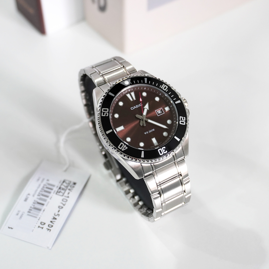 Casio Standard นาฬิกาข้อมือ รุ่น MDV-107D (MDV-107D-1A1,MDV-107D-5A,MDV-107D-7A,MDV-107D-1A3)