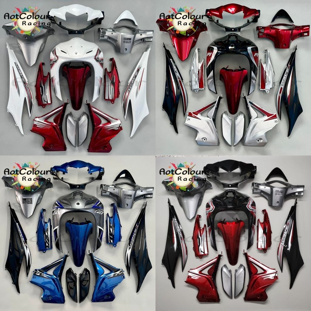 ชุดสีเวฟ 110i new ปี 2011-2018 พลาสติกABS 15ชิ้น งานสีและแลคเกอร์ 2K