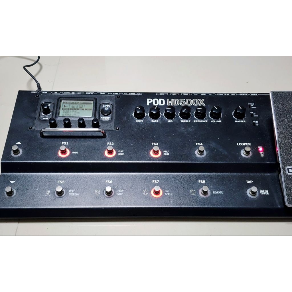 มัลติเอฟเฟค Line6 POD HD500X (มือสอง) สภาพดี