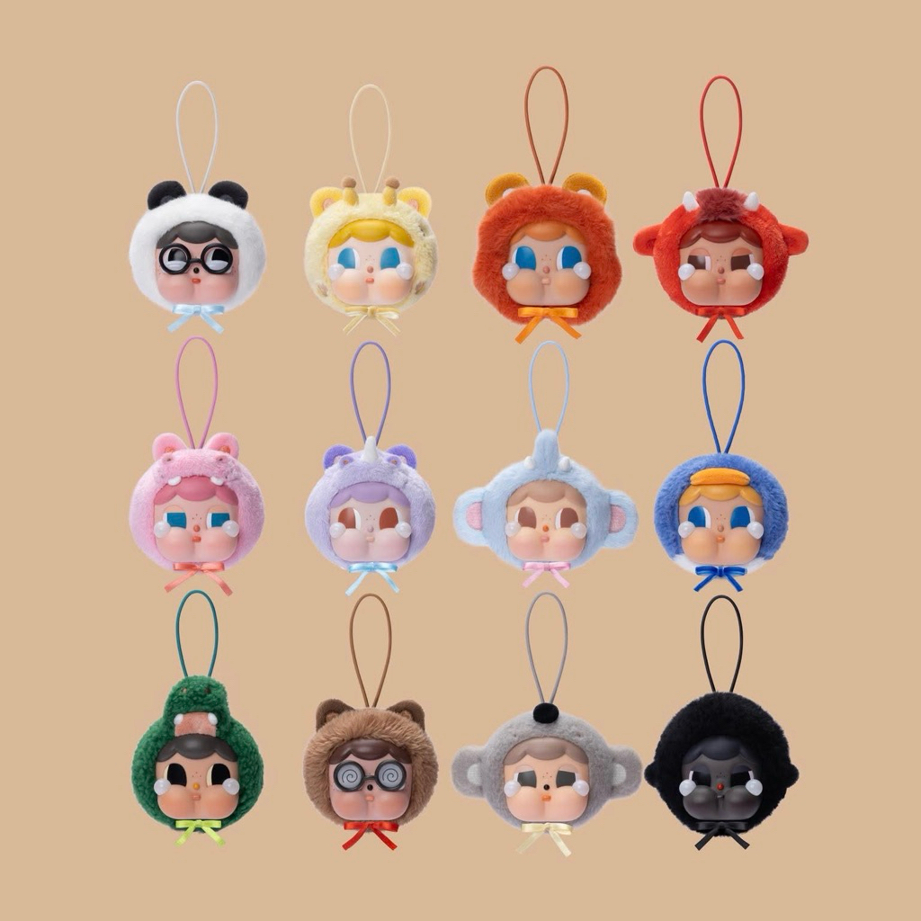 (พร้อมส่ง/โค้ดแฟชั่น) พวงกุญแจกาชาปอง crybaby
