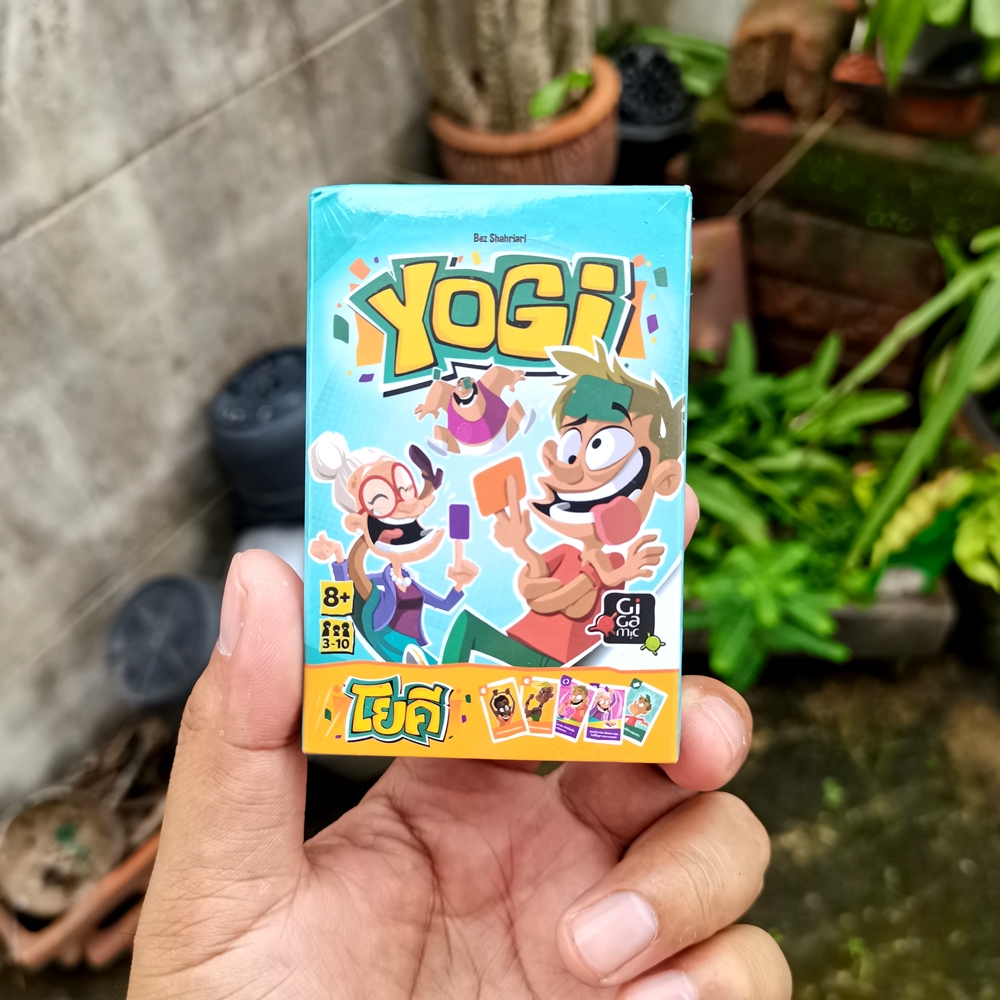 [ส่งจากไทยแพ็กใส่ลัง] เกมส์ตลกโยคะ เกมส์โยคะขำกลิ้ง (แปลไทยโดยจีน)