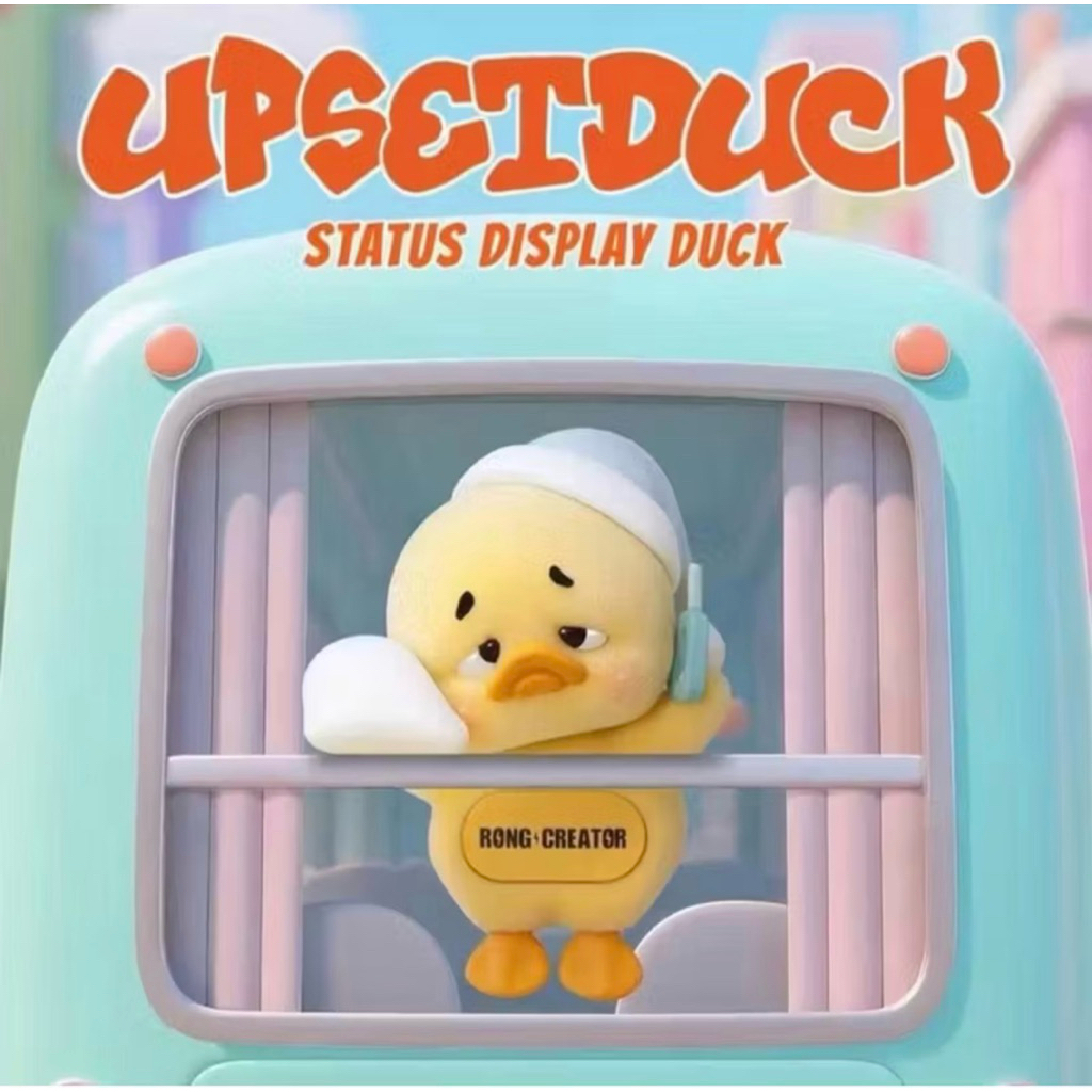 พร้อมส่งในไทย 🇹🇭 ส่งด่วนถึงภายในวัน 🛵💨 UPSETDUCK HIPPER ตัวเกาะโทรศัพท์เป็ดหน้าบึ้ง แบบจุ่มลุ้นซีเคร