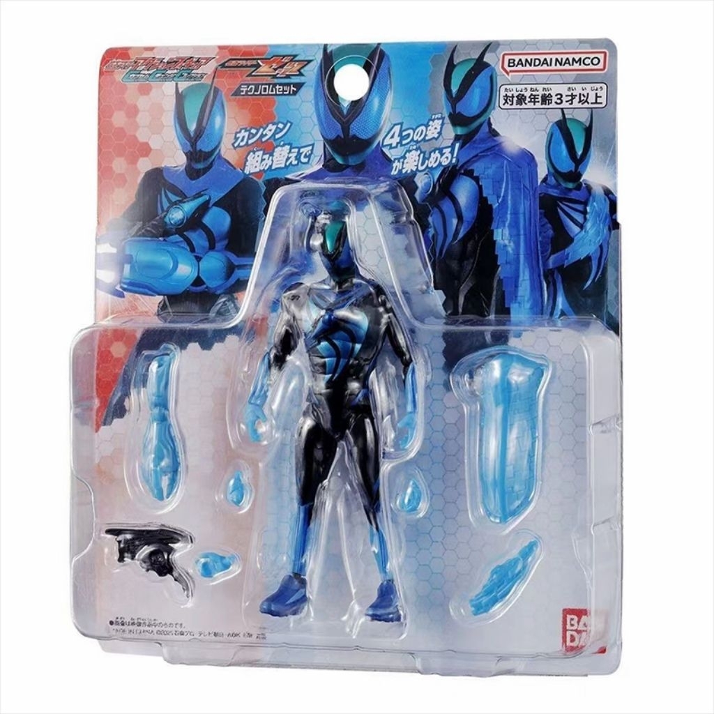 KAMEN RIDER ACTION FIGURE: CAPSEM CHANGE COLLECTION KAMEN RIDER ZEZTZ TECHNOLOM STREAMพร้อมจัดส่งด่ว