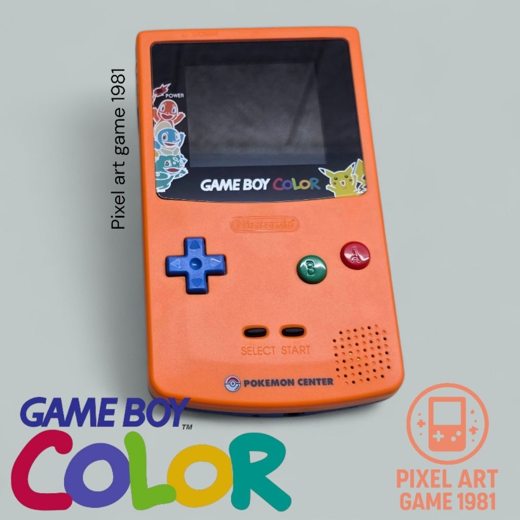 Gameboy colorแท้ จอ ips บอดี้ประกอบใหม่