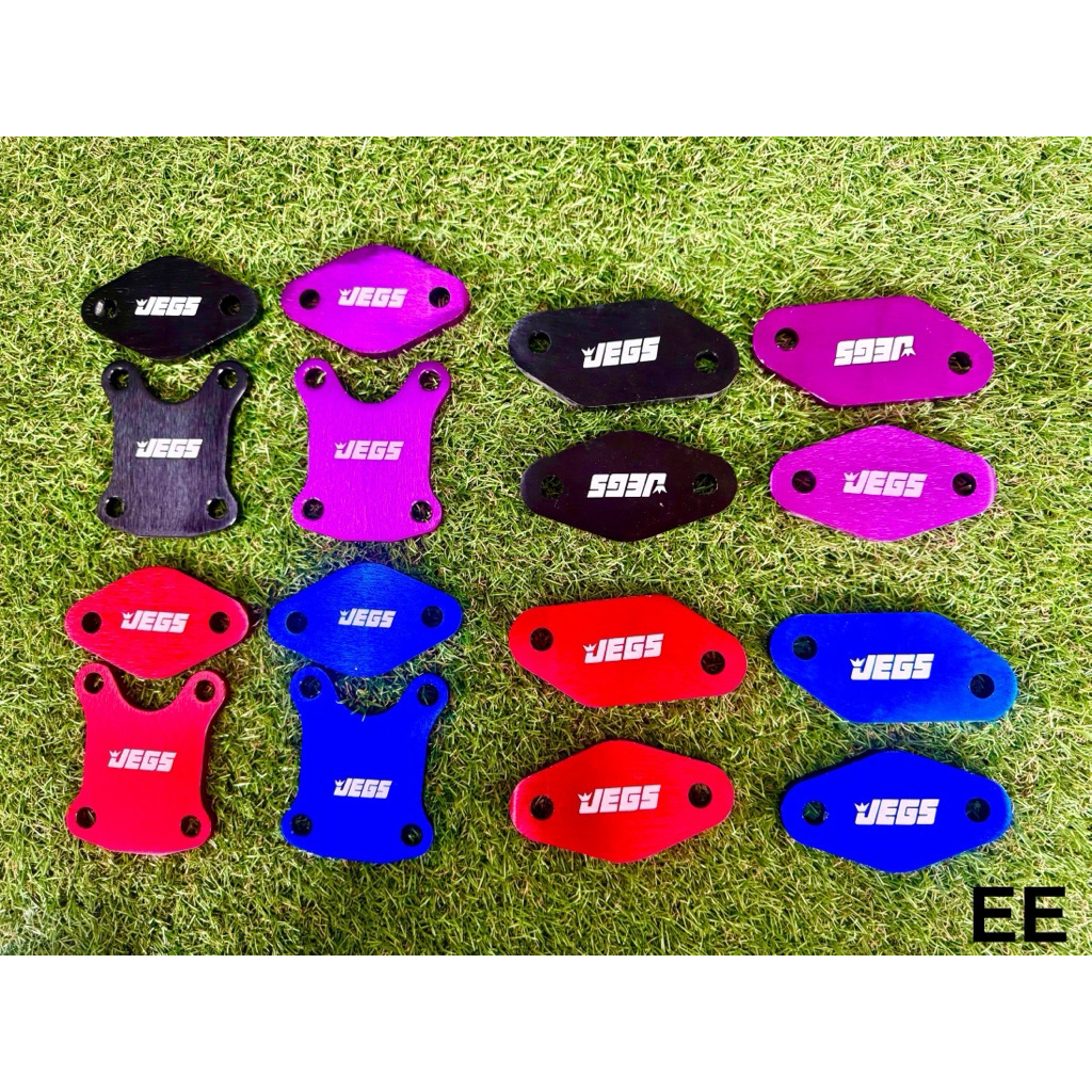 🔥แผ่นอุด EGR นาวาร่า Np300  วัสดุอลูมิเนียม (หนา 8 มิล) จำนวน 2 ชิ้น