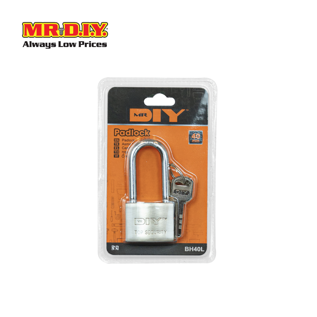 MR.D.I.Y. แม่กุญแจสายยู ขนาด 40 มม._9074519