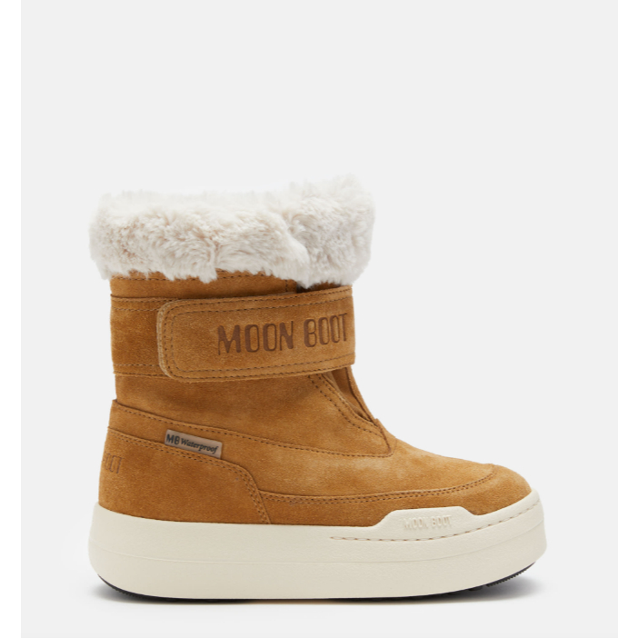 MOON BOOT JR PARK STRAP BOOT SUEDE