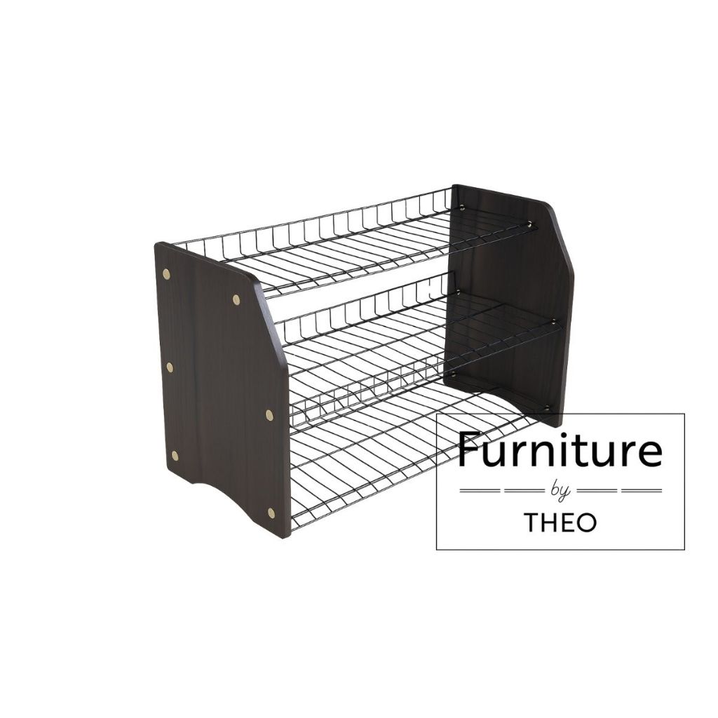 ชั้นวางรองเท้าข้างไม้ 3-5 ชั้น สีบีช สีโอ๊ค ชั้นวางรองเท้า ชั้นจัดเก็บรองเท้า เหมาะสำหรับ บ้าน หอพัก คอนโด ประกอบง่าย