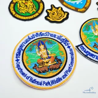 อาร์ม เครื่องหมาย กรมอุทยาน อุทยานแห่งชาติ อุทยานแห่งชาติทางทะเล ส่วนอนุรักษ์สัตว์ป่า