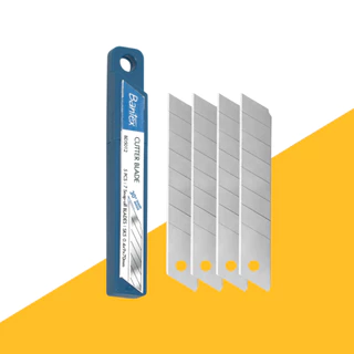 Bantex ใบมีด ใบมีดคัตเตอร์ 9 /18 มม. SK4 คม แข็งแรง ใบมีดสำหรับคัตเตอร์ 5ชิ้น/กล่อง Cutter Blade