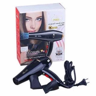 เครื่องเป่าผมMAX809หรือMAX808(6000w)ตัวใหญ่ เหมาะสำหรับช่างมืออาชีพ มีลมร้อนลมเย็น